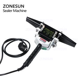 ZONESUN Electric Handheld Pliers Impulse Aluminium Foil Kraft Paper Direct-heat Sealer Sealing Machine