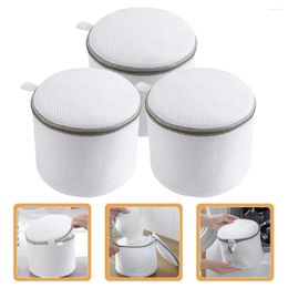 Laundry Bags 3 Pcs Care Bag Travel Mesh Wash Delicates Polyester Garment Washing Net