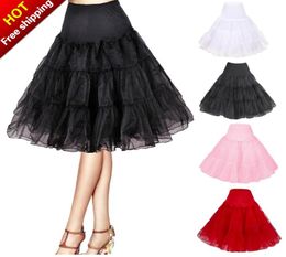 Short Organza Petticoat Crinoline Vintage Wedding Bridal Petticoat for Wedding Dresses Underskirt Rockabilly Tutu Rock and Ballet 1174191