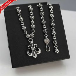 Hip Hop Punk Style Pendant Necklace Designer Fashion Jewellery Tiger Head Chain Wedding Christmas Ornament Chrome Heart Bh6l ELP2