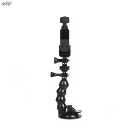 Gimbal Car Suction Cup Serpentine Arm Holder with Osmo Pocket Camera Adapter for Dji Pocket 2 Camera Gimbal Accessories