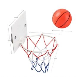 Portable Funny Mini Basketball Hoop Toys Kit Indoor Home Basketball Fans Sports Game Toy Set for Kids Children Adults