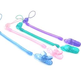 Holder Strap Pacifier Accessories Spring Pacifier Strap Pacifier Clips Teether Chain Soother Nipple Clip Dummy Pacifier Chain