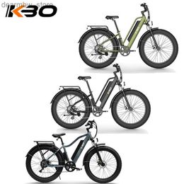 Bikes All Terrain Ectric Bicycle KBO Tornado 750W Ectric Bicycle 48V 14AH E Bicycle 26 X4 Fat Tyre Dual Shock Absorber Ebike L48