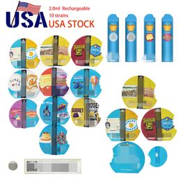 Ship from USA Disposable E-Ciga CUKIES 2G(1+1) Disposable Device Rechargeable Empty Pen with Packagings All Included