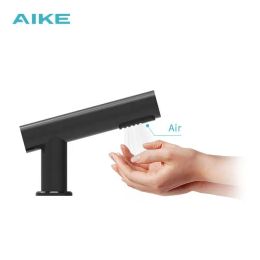 Dryers Aike Automatic Hands Dryer New Desigen High Speed Faucet Dryers for Bathroom Stainless Steel Tap Air Hands Drying Hine Toilet
