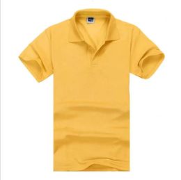 polo shirt mens cotton casual short sleeve WOMEN summer unisex chemise homme Sports vneck Pure color breathable 240409