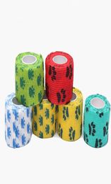 5cmx45m Nonwoven Bandage For Tattoo Pen Machine Tattoo Grip Wrap For Body Joint Finger Elbow Protection9979512