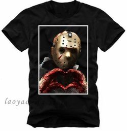 Men Leisure Tops Horror Movie TShirt Jason Voorhees Friday 13Th F R I E N D S Killer 4671 Big Tall T Shirt 240409