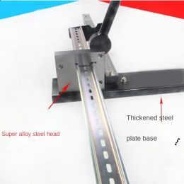 DC35 Rail Cutter Track Cutting Machine 35mm Air Opening Card Track Cutting Machine Quick Guide Cutter tools