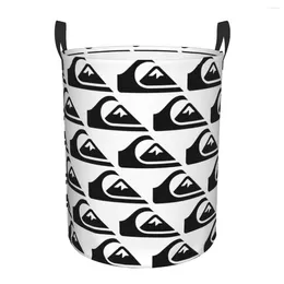 Laundry Bags Quiksilvers Surf Surfing Logo Basket Foldable Large Capacity Clothes Storage Bin Baby Hamper