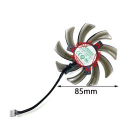 GA91S2U 85mm 4Pin GTX 1660 1660Ti Gaming Graphics Card Cooling Fan for PNY Palit RTX 2060 SUPER 2070 Gamingpro Cooler