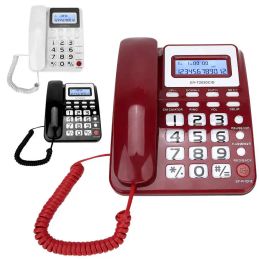 Accessories GYT2020CID Wired Telephone with Speaker Voice Recorder Caller ID Display Calculater telefono fijo para casa landline phone