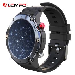 Watches LEMFO Smart Watch Men Bluetooth Call LF26 MAX IP68 Waterproof Smartwatch 2022 sports watches 300mAh 1.32 inch 360*360 HD PK K22