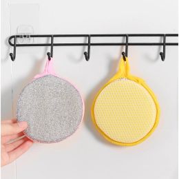 Thickened Double Side Sponge Dishwashing Reusable Washable Cleaning Tools Kitchen Sponges for Washing Dishes Tableware Pan Brush