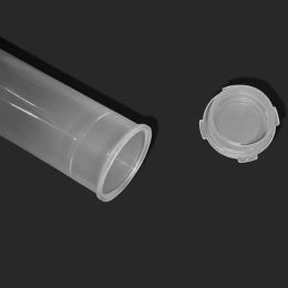 25Pcs/Bag 50ml Plastic Clear Snap Cap Centrifuge Tubes Sample Lab Container Round Bottom EP Tube