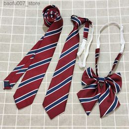 Neck Ties New Stripe JK basic no hitter tie suit shirt with decorative photography propsQ