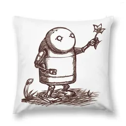 Pillow NieR:Automata Robot Throw Christmas Covers For S Decorative Cover Plaid Sofa