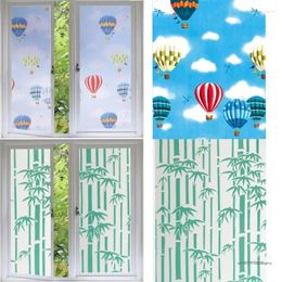 Window Stickers Privacy Film Anti-UV Glass Door Bathroom Home Decorations