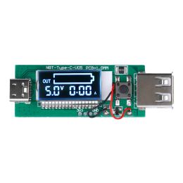 PD Quick Charge Trigger Digital Current Voltage Metre Ammeter Coulometer Charger Mobile Power Supply Type-c USB Tester Detector