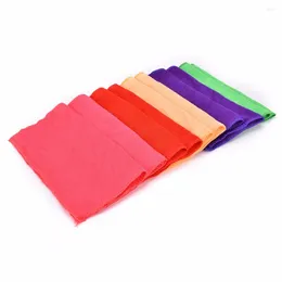 Towel 25 25cm Solid Color Soft Square Face Microfiber Car Cleaning Hand Bathroom Towels House 10pcs/lot