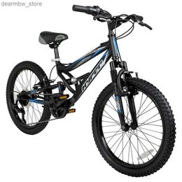 Bikes Hyper Bicycs 20 Boys Shocker Mountain Bike Kids Black Recommended Age Group 8 to 13 Years Old L48