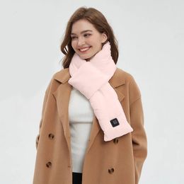 Carpets Winter Heating Scarf Cervical Collar 24h Long Lasting Warm USB Rechargeable Heated 3 Temperature Adjustable For Women Men