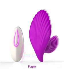 Wireless Vibration Colour Shell Female Vibration Wear Pants Wireless Remote Control Devices Sex toy USB charging 3891502