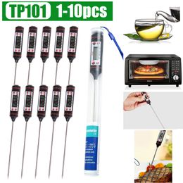 1-10pcs Oil Thermomether Digital Meat Temperature Metre Kitchen Needle Food Thermometer Barbecue Gauge Tool Home Appliance