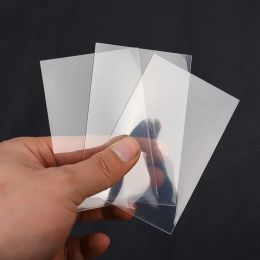 Korea Clear Kpop Photo Card Sleeve Anti-scratch Transparent Protector Bag For Popcorn Diy Game FootBall Korean idol Card Holder