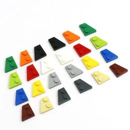 20pcs Wedge Plate 2 x 2 Left and Right MOC Parts 24299 24307 Replace Accessory for Building Blocks Bricks Sets