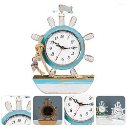 Wall Clocks Retro Decor Clock Delicate Chic Bedroom Ornament Accessories Artistic Desktop Creative Vintage