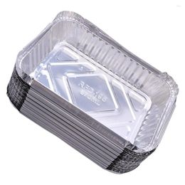 Take Out Containers 30 Pcs Pie Container BBQ Food Holders Household Barbecue Accessory Aluminum Pan Foil Supplies Disposable Tray