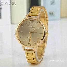 Relógios femininos Tendencia de Mujer 2024 LUZUGH LADIES GOLD GOLD Women Golden Clock Dress Female Round Quartz Wristwatch Relgio feminino 240409