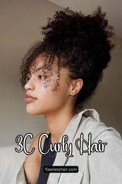 Drawstring ponytail human hair 3c 4a afro kinky curly ponytails rel mongolian remy hair pony tail clip in extensions bundles natural Colour wraps hairpiece