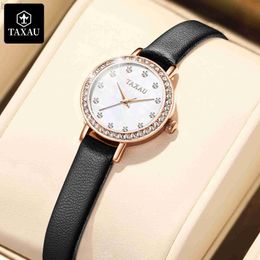 Women's Watches TAXAU Luxury Brand Watch for Women Waterproof Diamond Elegant Ladies Watch Original Quartz Womens Watches Bracelet Gifts 2024 240409