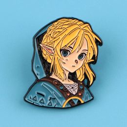 Cool Anime Game Pins Girls Enamel Pins Women's Brooch Jeans Brooches Brooches for Clothing Badges Cute Jewellery Accessories Gifts