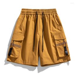 Men's Shorts Classic Pants High Street Fashion Men Drawstring Jogging Sweatpants Outdoor Loose Casual Tactical Streetwear