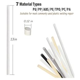 Plastic Welding Rods For Car Bumper/Kayak/Canoe/Water Tank And Daily Plastic Repair Welding Kit Welding Supplies