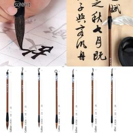 Wolf Hair Chinese Calligraphy Brush Pen Regular Script Writing Brush Chinese Painting Brush Tinta China