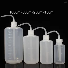 Storage Bottles Tattoo Squeeze Bottle Plastic 150/250/500/1000ml Liquid Container Long Tube Wash Squeez Bottl Potted Plant