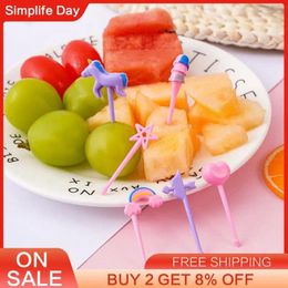 Forks Fruit Fork Unique Design 51.5cm Cake Decorating Pleasure Toothpicks Cute And Elegant 0.8g/piece Childrens Smooth