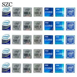 5PCS Intel Core i5 i7 i5 i3 EVO CPU Sticker Label Decal For Laptop Desktop Computer Tablet Personalised DIY Decoration