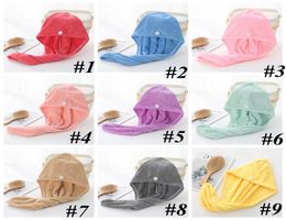 Microfiber Quick Dry Shower Hair Caps towel Magic Super Absorbent DryHair TowelS Drying Turban Wrap Hat Spa Bathing Cap WLL3401153229