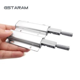 GSTARAM Aluminium Alloy Push to Open Magnetic Cabinet Catches Automatic Door Stop Touch Damper Buffer Kitchen Invisible Pulls