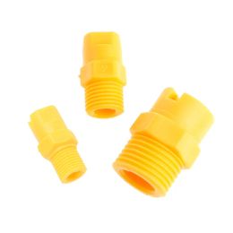 Plastic Vee Jet Flat Fan Spray Nozzle 1/8" 1/4" 1/2" Industrial Cleaning Washing for Home Courtyard Garden Cleaning Supplies