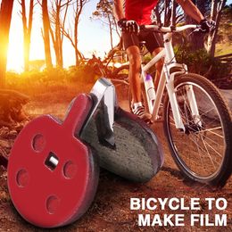 2 Sets Mountain Bicycle Brake Pads Silent Semimetal Pro Mountain Road Bike Disc Brake Pad MTB Bike Accessories