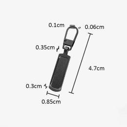 Removable Zippers Puller Luggage Suitcase Bag Zip Coat Clothes Metal Zipper Pendant Pull Zipper Slider DIY Sewing Accessory