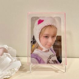 Cute Card Display Photo Frame Card Holder Card Packaging Shell Card Brick Transparent Acrylic INS Photo Protection