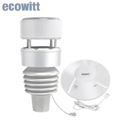 Ecowitt GW2001 Wittboy Weather Station, Includes GW2000 Wi-Fi Gateway and WS90 7-in-1 Outdoor Solar Powered Weather Sensor